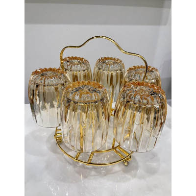 Bộ 6 Cốc Thuỷ Pha Lê Siêu Rẻ  Sang Trọng Tinh Tế 