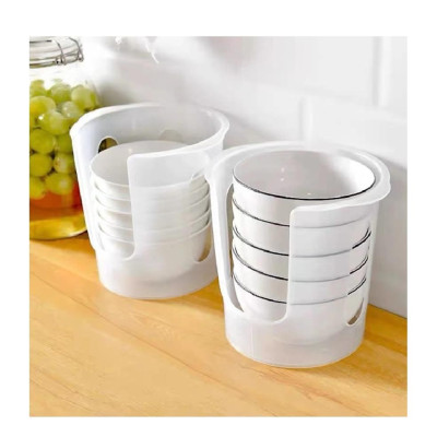 Khay đựng bát đĩa cất gọn Sanada được làm từ nhựa PP cao cấp, kết hợp hoạt chất CEM-Bio kháng khuẩn an toàn- nội địa Nhật Bản