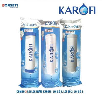 Combo 10 lõi lọc nước Karofi cho máy lọc nước Optimus Plus O-P1310 - Hàng Chính Hãng