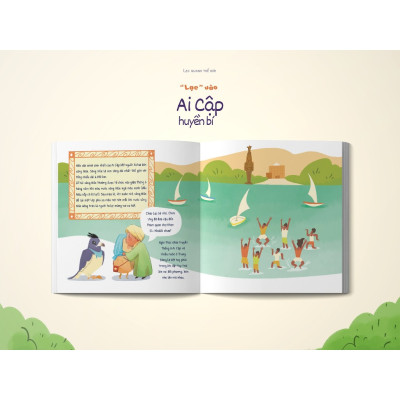 Sách - Combo 5 Quyển Lạc Quanh Thế Giới - Bộ Sách Phát Triển Tư Duy Và Khám Phá Thế Giới Cùng Bé