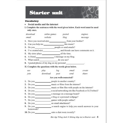 Sách - Bài tập tiếng anh 9 (bám sát sgk chân trời sáng tạo) - HA