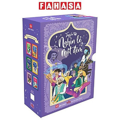 Sách - Boxset Tuyển Tập Nghìn Lẻ Một Đêm (Hộp 6 Cuốn)
