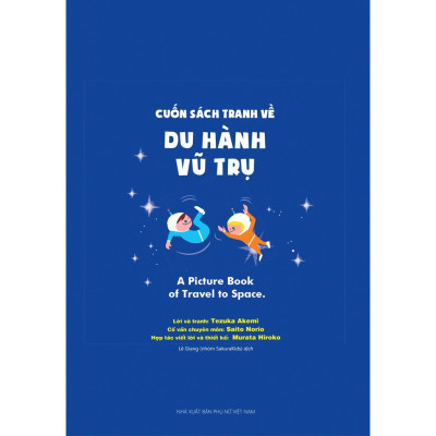 Sách Ehon Nhật Bản - Cuốn sách tranh về Du hành vũ trụ - Ehomebooks