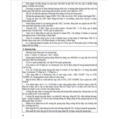 Cẩm nang ôn tập trọng tâm môn sinh học luyện thi tốt nghiệp THPT (dùng chung các bộ sgk hiện hành) - HA