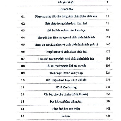 Tiếng Anh Y Khoa - Chuyên Ngành Chẩn Đoán Hình Ảnh (PNU)