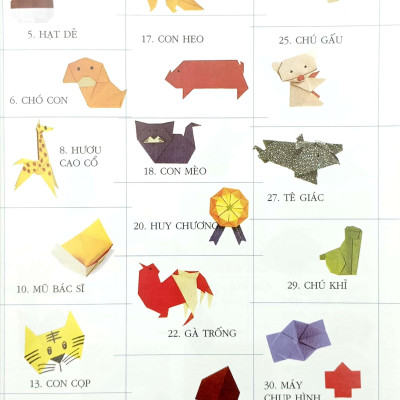 Origami Trò Chơi Gấp Giấy Dành Cho Trẻ Em - Tập 2 (Tái Bản 2023)