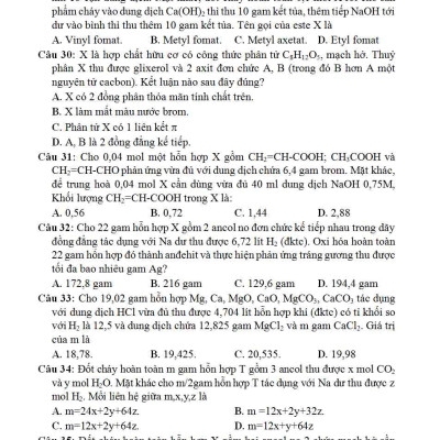 RÈN LUYỆN TƯ DUY GIẢI NHANH SIÊU TỐC BỘ ĐỀ HÓA HỌC_KV