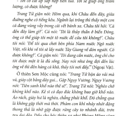 Trang Tử Tinh Hoa (Thu Giang Nguyễn Duy Cần )(Tái Bản)