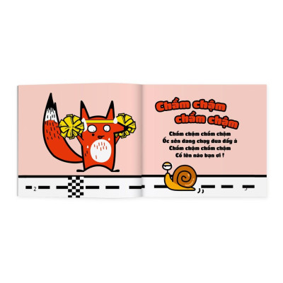 Sách Ehon - Rón rén rón rén - Ehon Nhật Bản dành cho bé từ 0 - 6 tuổi