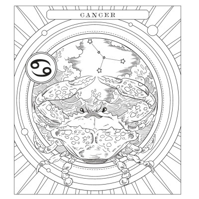 Sách Tô Màu Chiêm Tinh - Tô Màu Theo Cách Của Bạn Để Khai Mở Trực Giác Diệu Kỳ