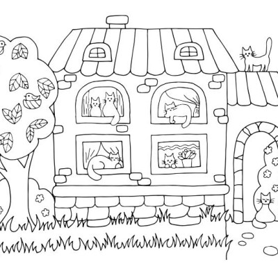 VẼ TAN NỖI BUỒN - Sách tô màu