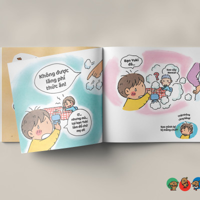 Truyện Ehon bé 3-4-5 tuổi - Bé Yuki là bà của tớ