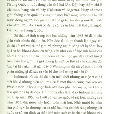 Phương Pháp JAKARTA - Lịch Sử Các Hoạt Động Bí Mật Của CIA Thời Chiến Tranh Lạnh Ở Đông Nam Á Và Mỹ Latin