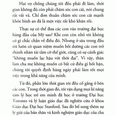 50 Bài Học Giáo Dục Từ Người Mẹ Có 3 Con Trai Theo Học Stanford (Tái Bản)