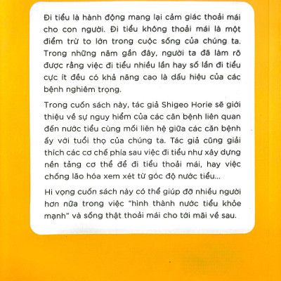 Giải Mã Nước Tiểu - Đánh Giá Sức Khỏe Và Chẩn Đoán Bệnh Tật