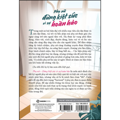 Phụ nữ - Đừng kiệt sức vì sự hoàn hảo