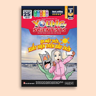 Sách - Tạp chí nhà khoa học trẻ  Tập 15-level 3 - The young scientists