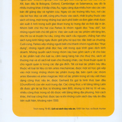 LỊCH SỬ SÁCH DẠY NẤU ĂN - 7 Thế Kỷ Định Hình Các Khuôn Mẫu Ẩm Thực Phương Tây - Henry Notaker - Lê Minh Tân dịch - Lyceum