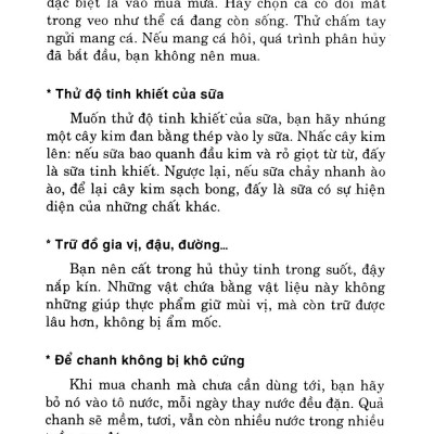 Mẹo Vặt Trong Nhà Bếp