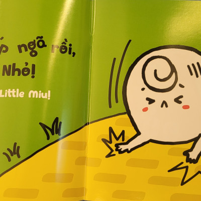 Sách Ehon Song ngữ Anh - Việt: Kĩ Năng Sống - Miu Bé Nhỏ - Phần 1 - Lẻ Tùy Chọn (1-6 tuổi)