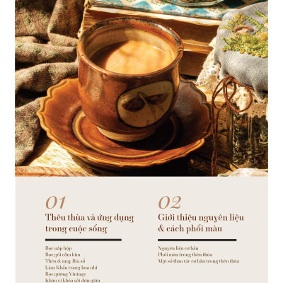 Thêu Ngay Không Cần Hoa Tay - Kỹ Thuật Thêu Hiện Đại Cho Người Mới Học