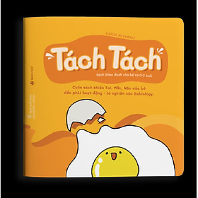 Sách Ehon Khiến Tai, Mắt, Não Của Em Bé Đều Phải Hoạt Động - Tách Tách