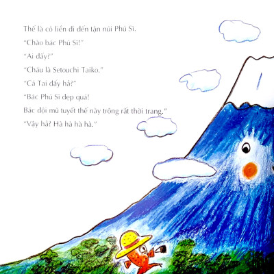 Ehon - Mọt Sách Mogu - Cô Cá Setouchi Taiko Muốn Leo Núi Phú Sĩ