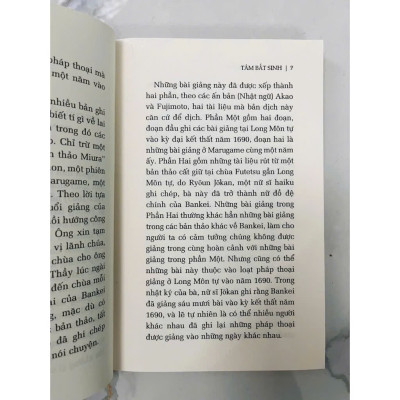 TÂM BẤT SINH - Pháp thiền Bankei