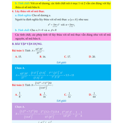LÀM CHỦ BÀI TẬP TRẮC NGHIỆM MŨ - LOGARIT - SỐ PHỨC VÀ BÀI TOÁN LÃI SUẤT KÉP_KV