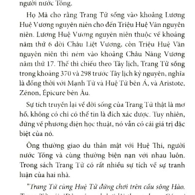 Trang Tử Tinh Hoa (Thu Giang Nguyễn Duy Cần )(Tái Bản)
