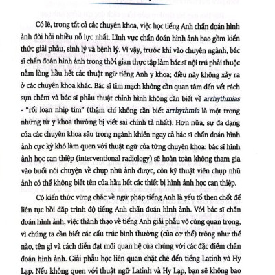 Tiếng Anh Y Khoa - Chuyên Ngành Chẩn Đoán Hình Ảnh (PNU)