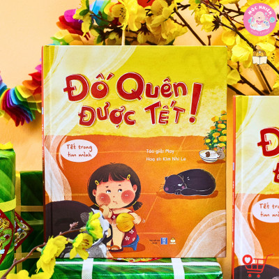 Sách Tết - Đố Quên Được Tết - Bìa cứng cho bé từ 3-12 tuổi - Lionbooks