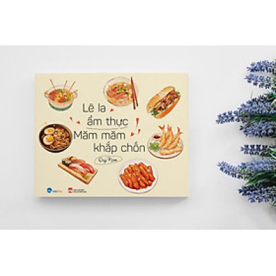 Sách tô màu - Lê la ẩm thực Măm măm khắp chốn (VT)