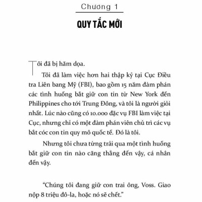Đừng Bao Giờ Chia Đôi Lợi Ích Trong Mọi Cuộc Đàm Phán