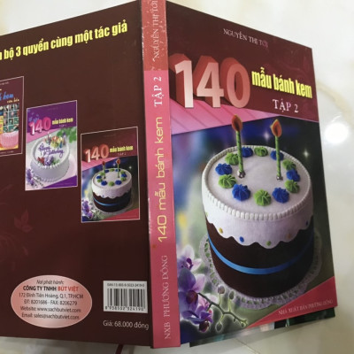 140 Mẫu Bánh Kem - Bộ 2 Tập