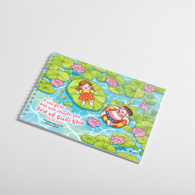 Ở Nhà Ga Ký Ức Bắt Một Chuyến Tàu Trở Về Tuổi Thơ (Sổ Tô Màu)