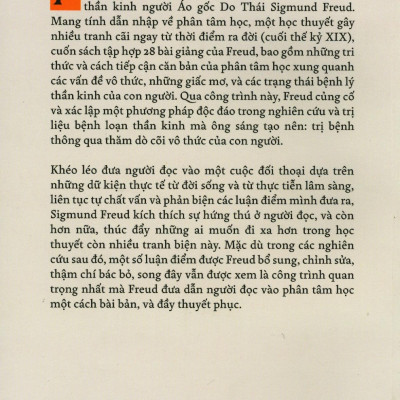 Phân Tâm Học Nhập Môn