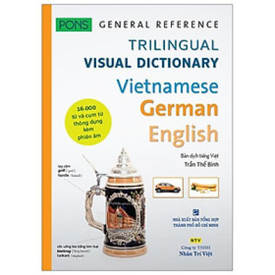 Pons General Reference – Trilingual Visual Dictionary Vietnamese – German – English