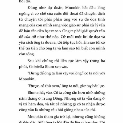 Đừng Bao Giờ Chia Đôi Lợi Ích Trong Mọi Cuộc Đàm Phán