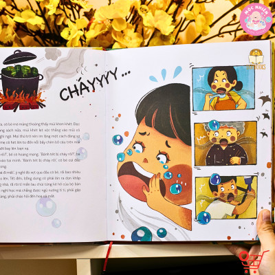 Sách Tết - Đố Quên Được Tết - Bìa cứng cho bé từ 3-12 tuổi - Lionbooks