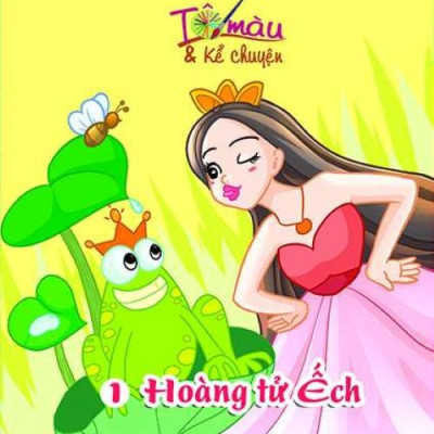 Bộ 8 cuốn Tô Màu Cổ Tích