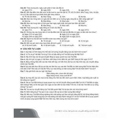 Sách - Bí quyết chinh phục điểm cao Địa lí 10 - NXB Đại học Quốc gia Hà Nội