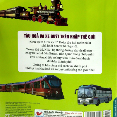 Bộ Sưu Tập Phương Tiện Giao Thông Kì Thú - Tàu Hỏa Và Xe Buýt Trên Khắp Thế Giới