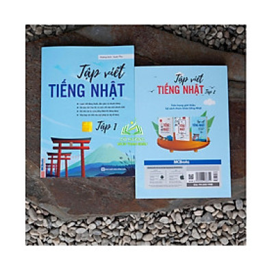 Sách - Combo Tập viết tiếng Nhật