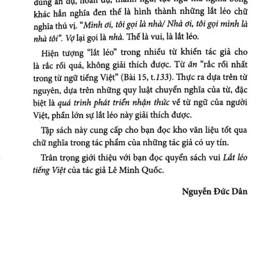 Lắt Léo Tiếng Việt