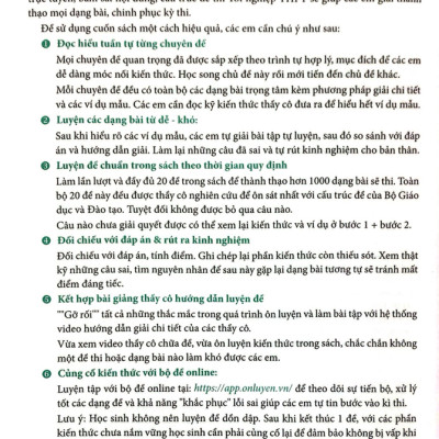 PENBOOK - Luyện đề thi tốt nghiệp THPT môn Toán - Cập nhật theo xu hướng mới nhất 