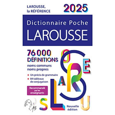 Từ điển tiếng Pháp DICTIONNAIRE LAROUSSE POCHE 2025