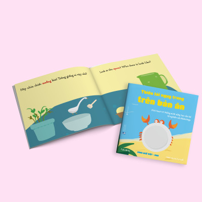 Sách Ehon Thiên Tài Ẩn Náu Trên Bàn Ăn