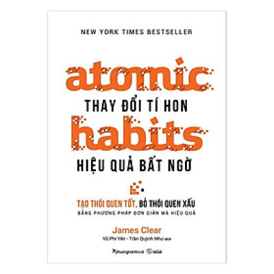 Sách Atomic habits Thay đổi tí hon Hiệu quả bất ngờ pn