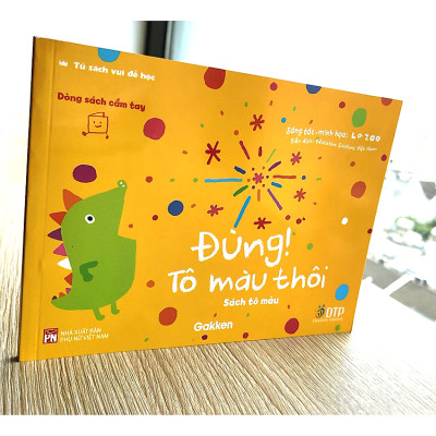 Tủ sách vui để học - Sách tô màu - Dòng sách cầm tay